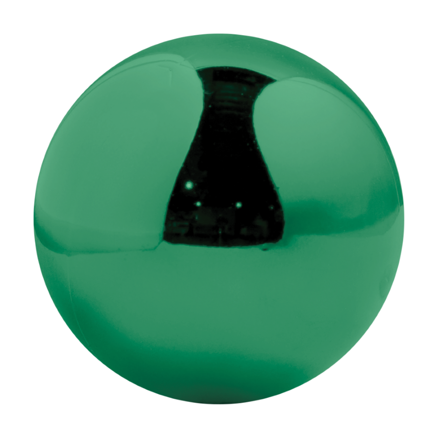 Dekra-Lite Large Teal Shiny Shatterproof Ornament