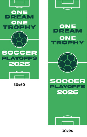 The Championship Dream Classic Single Vinyl Banner