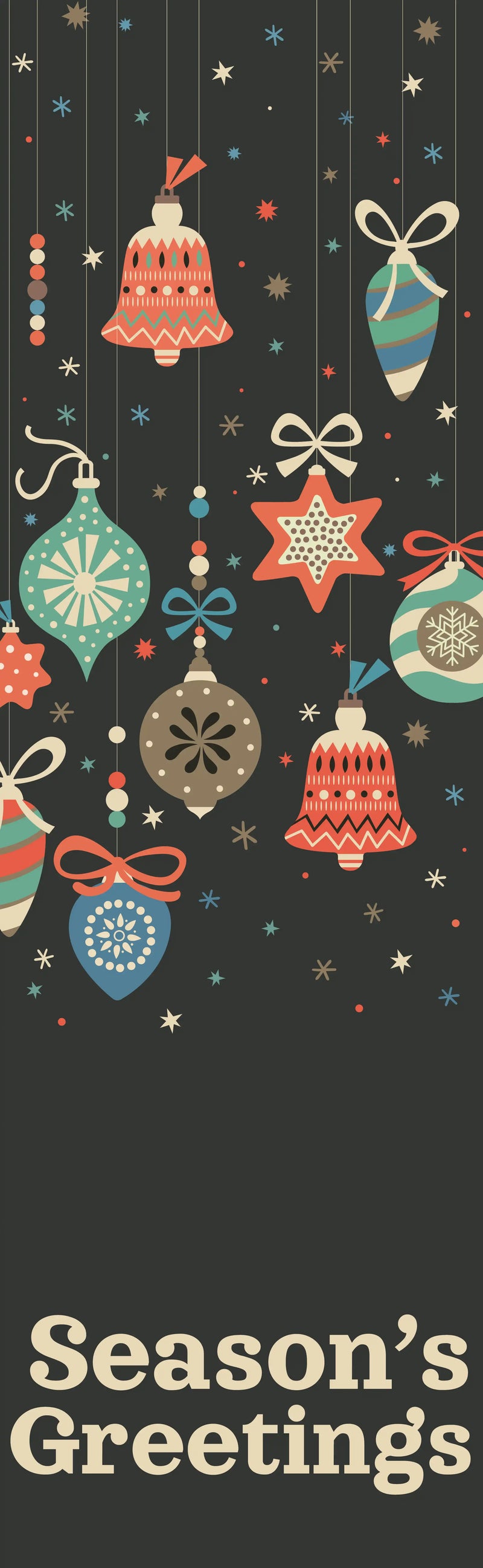 Tied with a Bow Single Vinyl Banner