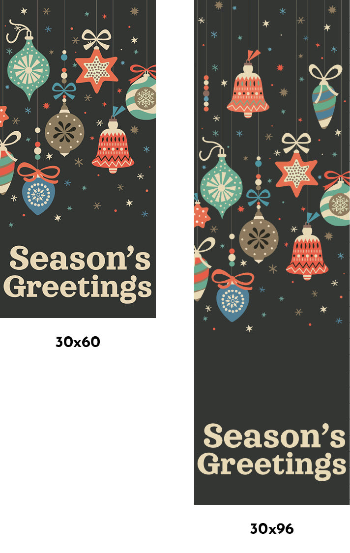 Tied with a Bow Single Vinyl Banner