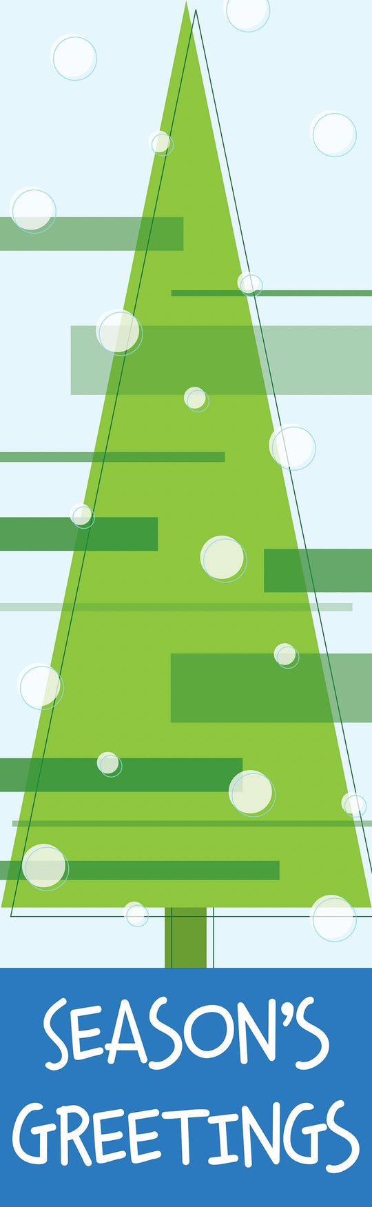 Tower Tree Single Vinyl Banners