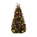 Traditional Tidings Pre-Decorated Trees