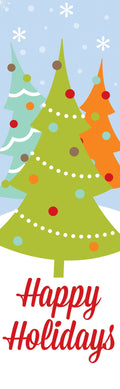 Tree Trio Single Vinyl Banner Dekra-Lite