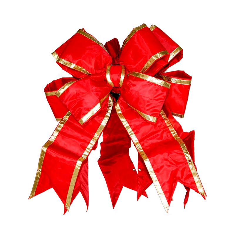 Triple Bow Tree Toppers