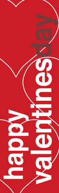 Valentines Day Single Vinyl Banner Dekra-Lite
