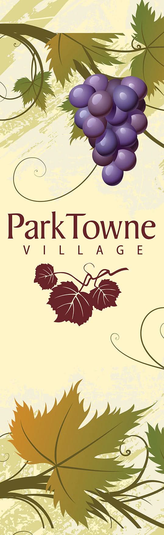 Vineyard Single Vinyl Banner