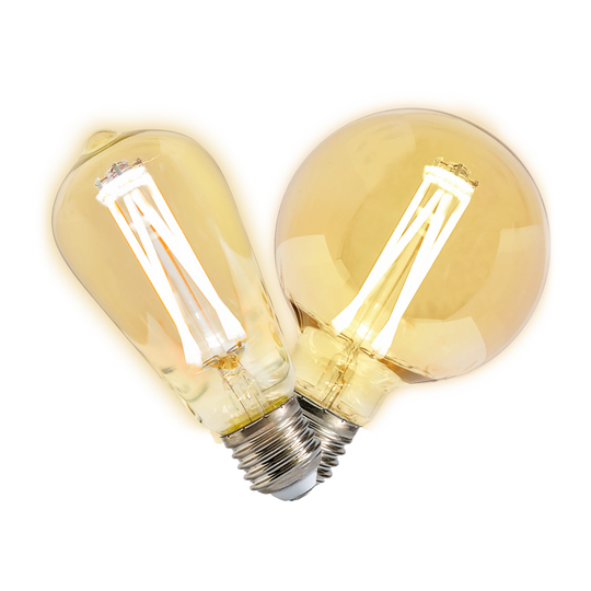 Vintage LED Bulbs with 4 LEDs