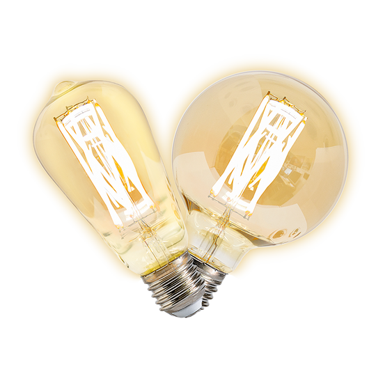 Vintage LED Bulbs with 6 LEDs