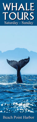 Whale Tours Single Vinyl Banner Dekra-Lite