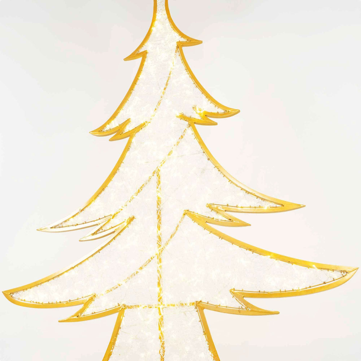 Wispy 2D Illuminated Christmas Tree