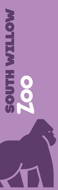 Zoo - Gorilla Exhibit Single Vinyl Banner Dekra-Lite