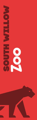 Zoo - Panther Exhibit Single Vinyl Banner Dekra-Lite