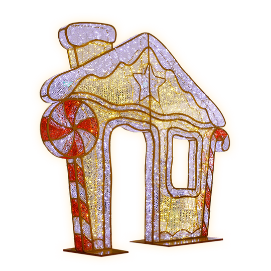 Cassel Illuminated Gingerbread House