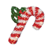 Pole Mounted Christmas Decorations