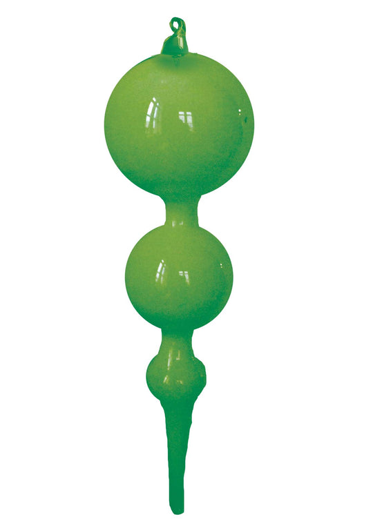 Designer Glass Finial Ornaments