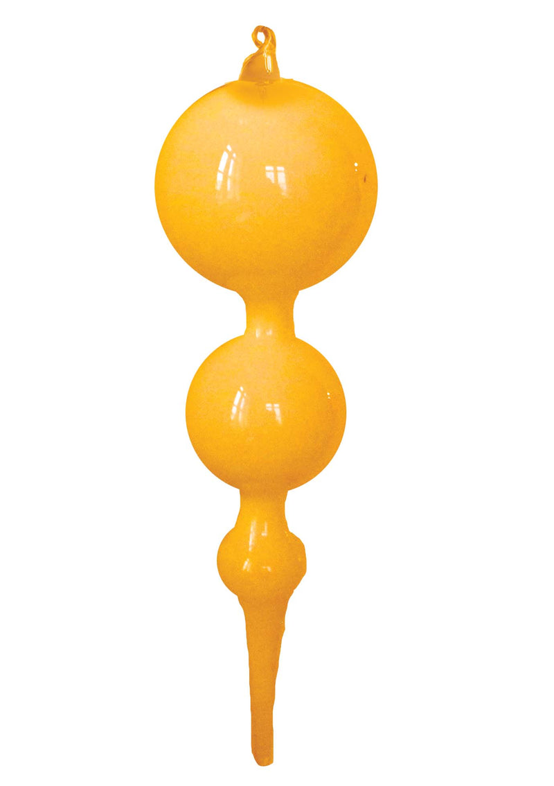 Designer Glass Finial Ornaments