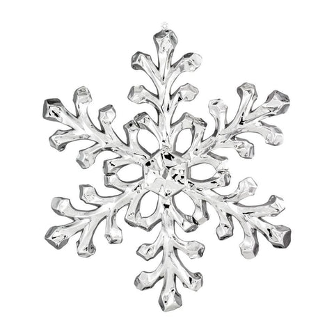 Crystal Chrome 18" Acrylic Snowflake