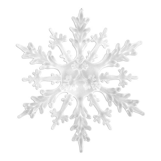 Crystal Snow 9" Acrylic Snowflake