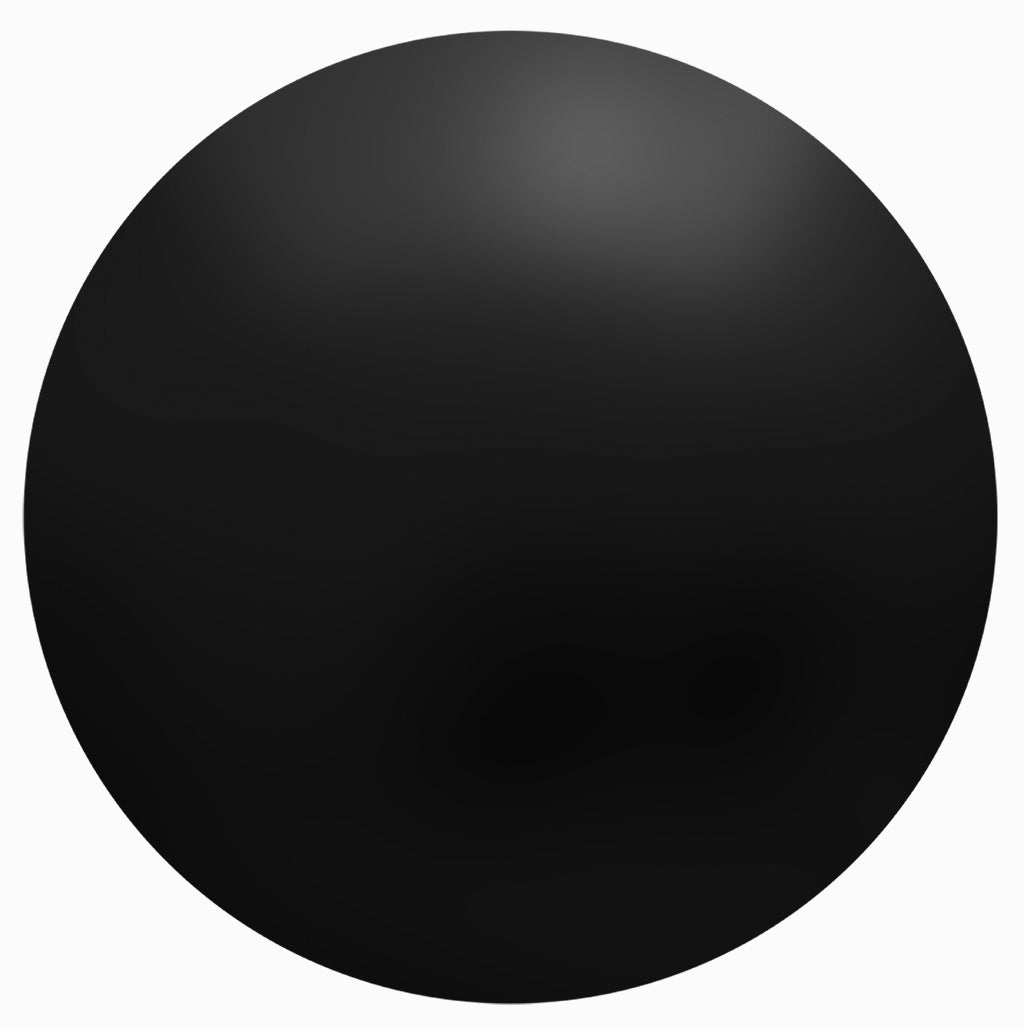 Dekra-Lite Large Black Matte Ornament
