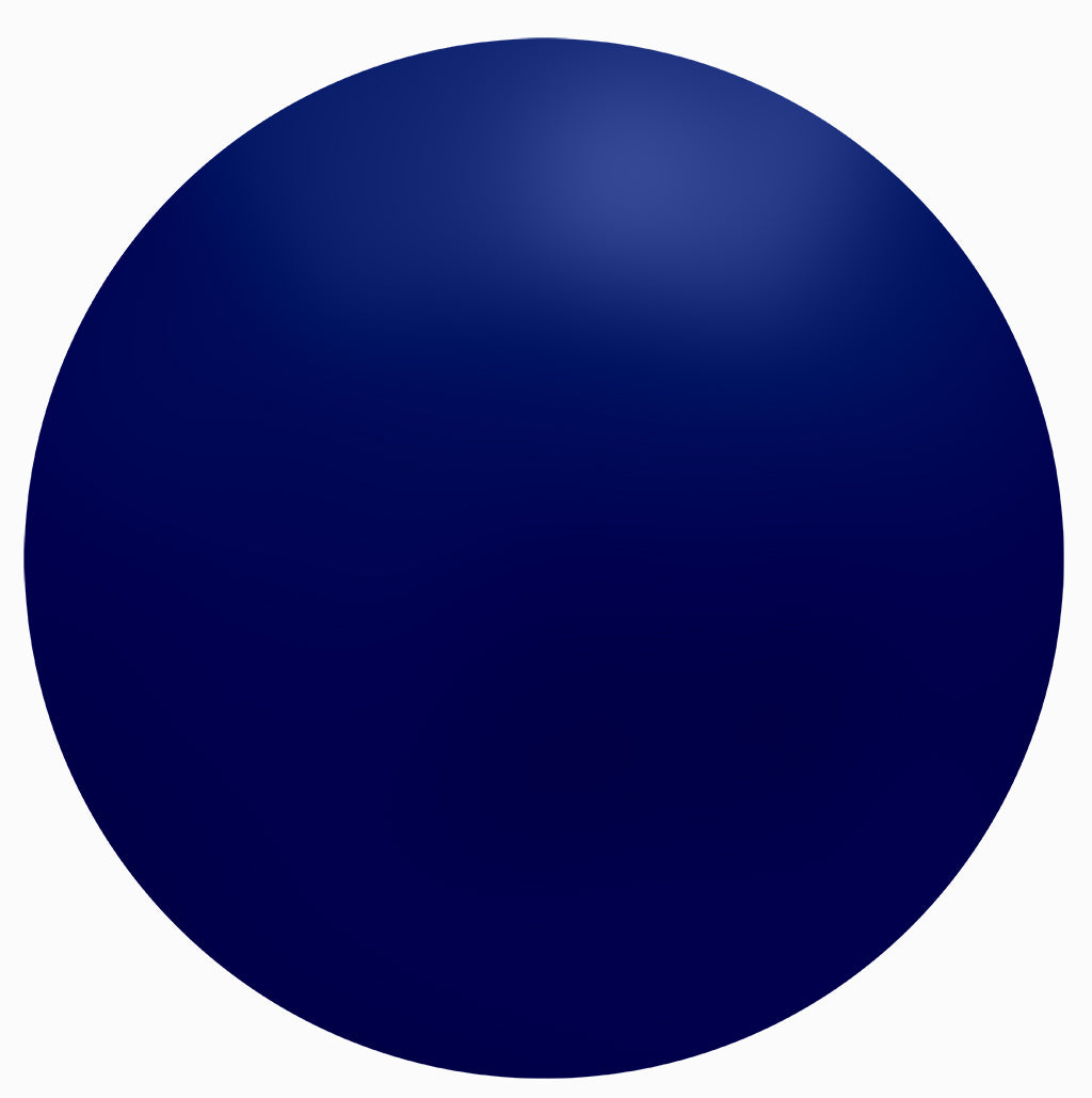 Dekra-Lite Large Blue Matte Ornament