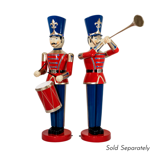 Dekra-Lite Trumpeting and Drumming Toy Soldiers - Trumpeting Soldier