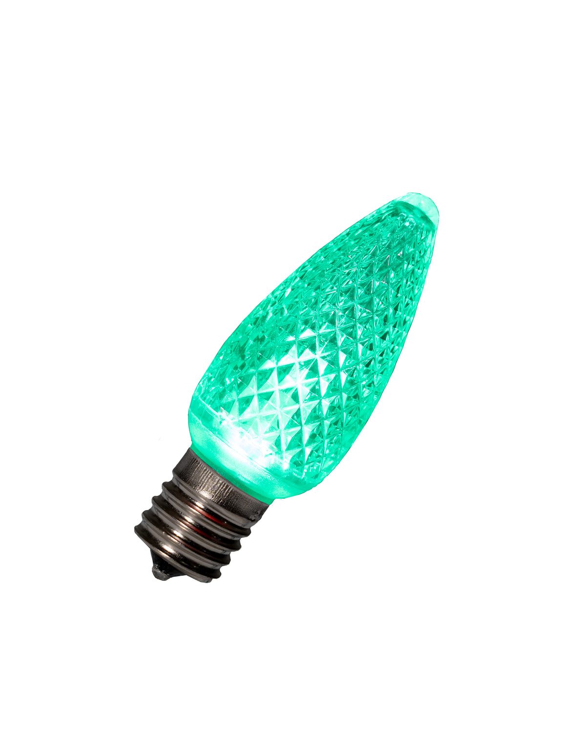 Dekra-Lite C9 Green Faceted Light