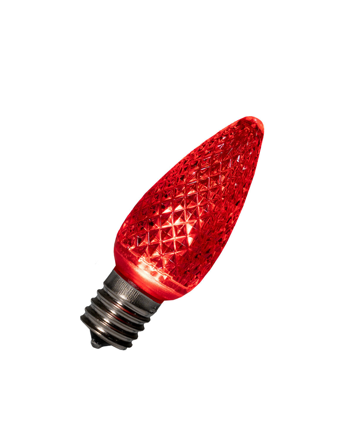 Dekra-Lite C9 Red Faceted Light