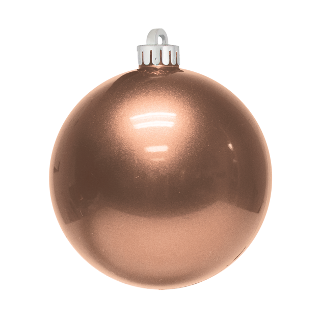 Dekra-Lite 8" Rose Gold Candy Apple Ornament