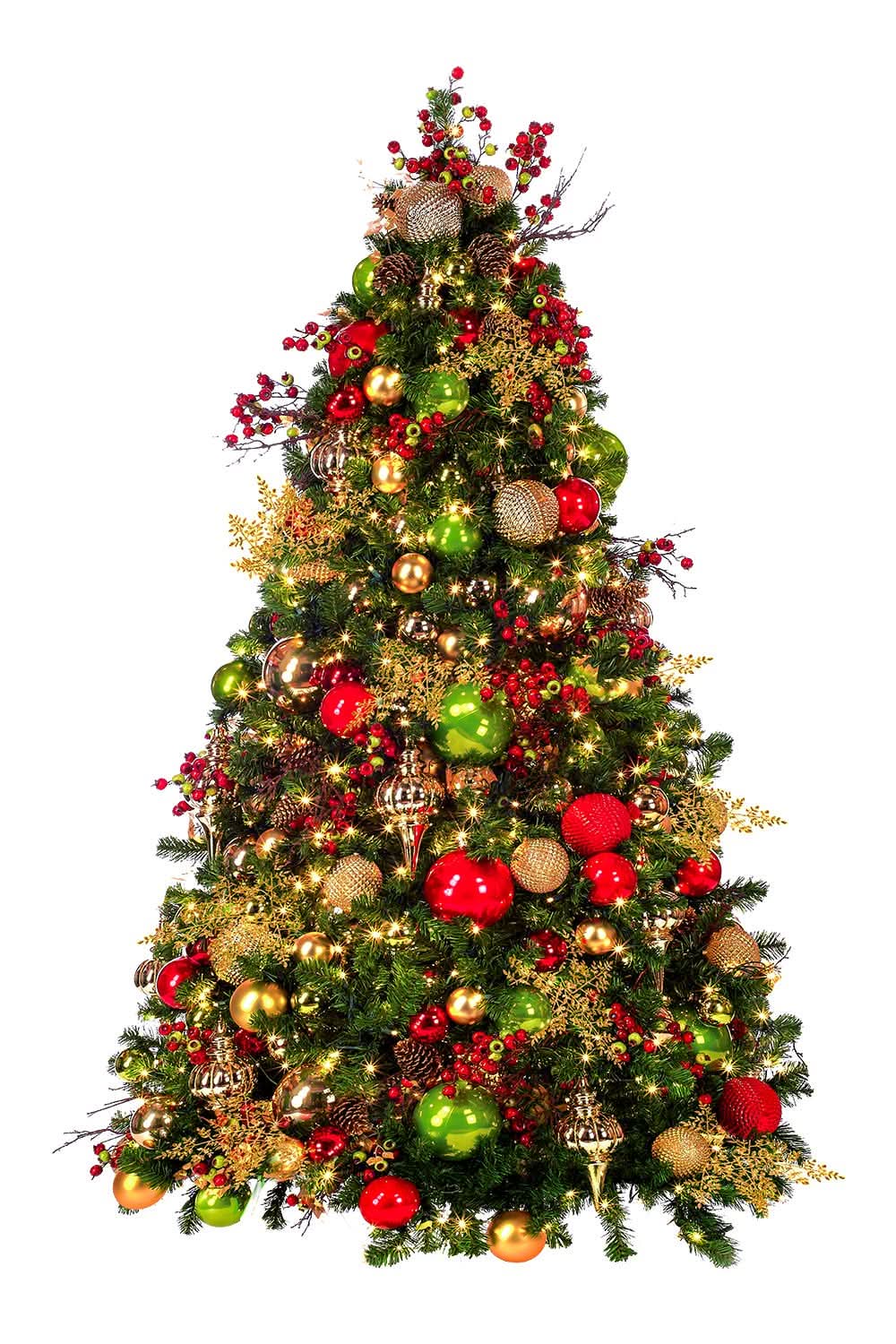 Dekra-Lite Classic Christmas Pre-Decorated Tree