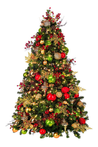 Dekra-Lite Classic Christmas Pre-Decorated Tree