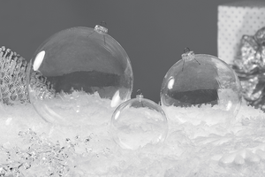 Clear Bubble Ornaments
