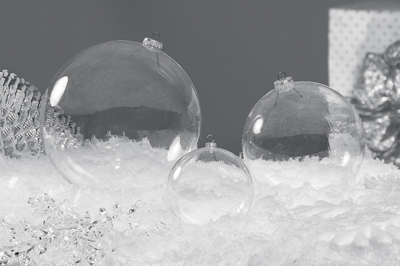 Clear Bubble Ornaments