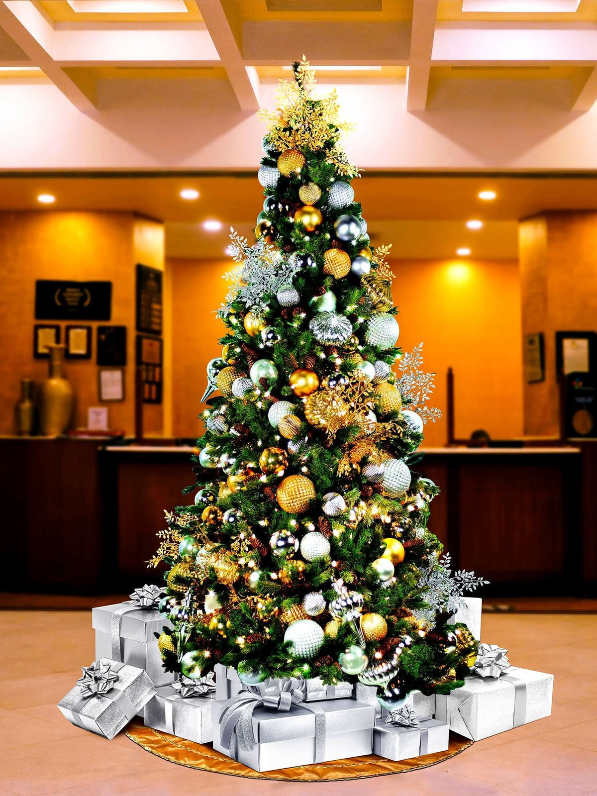 Dekra-Lite Elegant Elite Tree Lobby Display