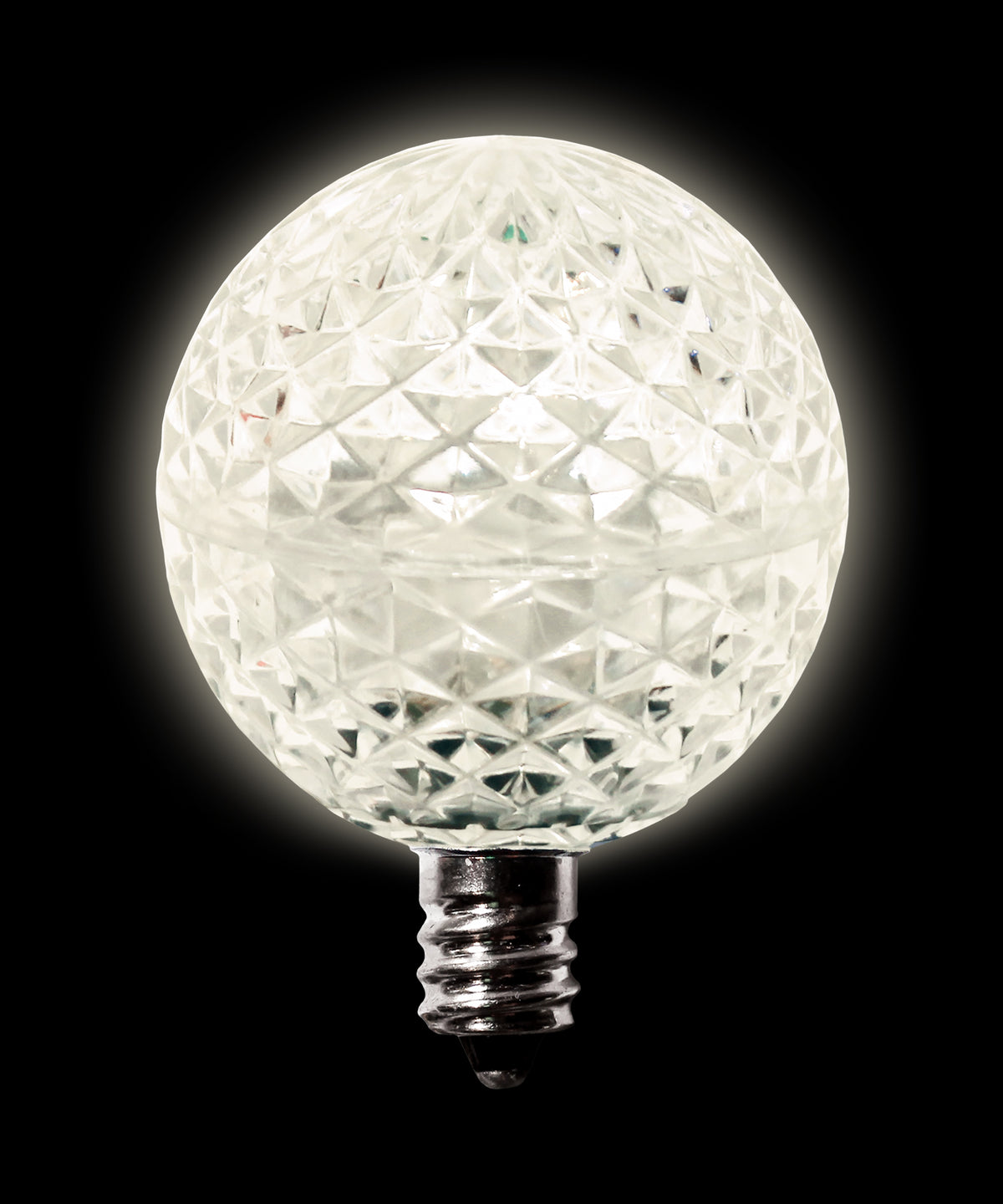 Dekra-Lite G50 Warm White Faceted (E27) Base LED Bulb