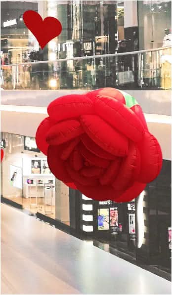 Inflatable Rose