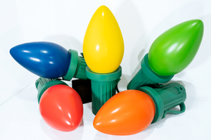 Giant Fiberglass Light Bulbs