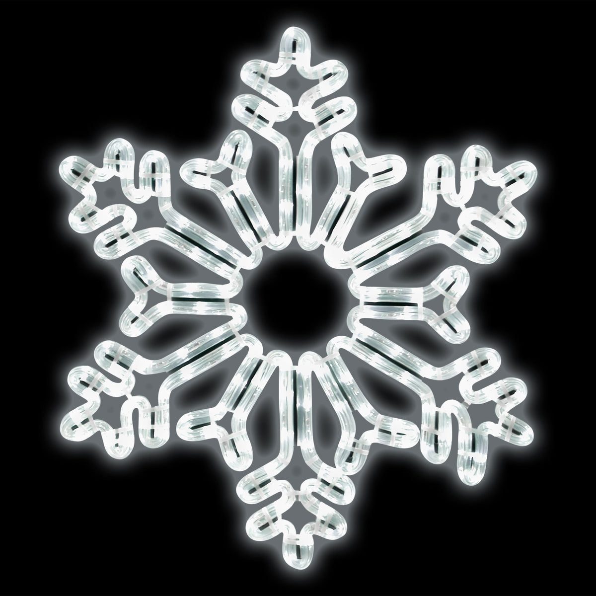 Dekra-Lite 18" LED Ropelight Crystal Snowflake