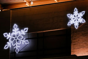 LED Ropelight Diamond Snowflake