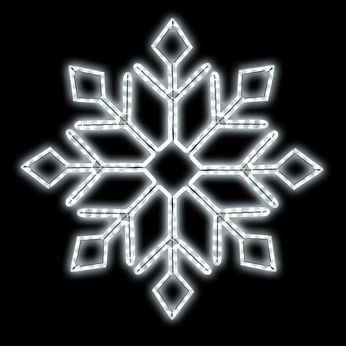 Dekra-Lite LED Ropelight Diamond Snowflake