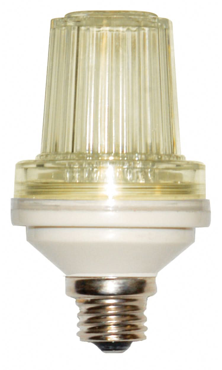 Dekra-Lite LED Warm White Strobe Bulb with Larger Base