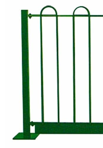 Dekra-Lite Green Holiday Fence Posts End Post