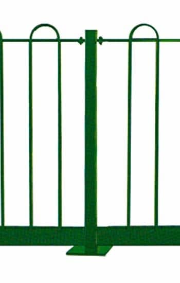 Dekra-Lite Green Holiday Fence Posts Inline Post