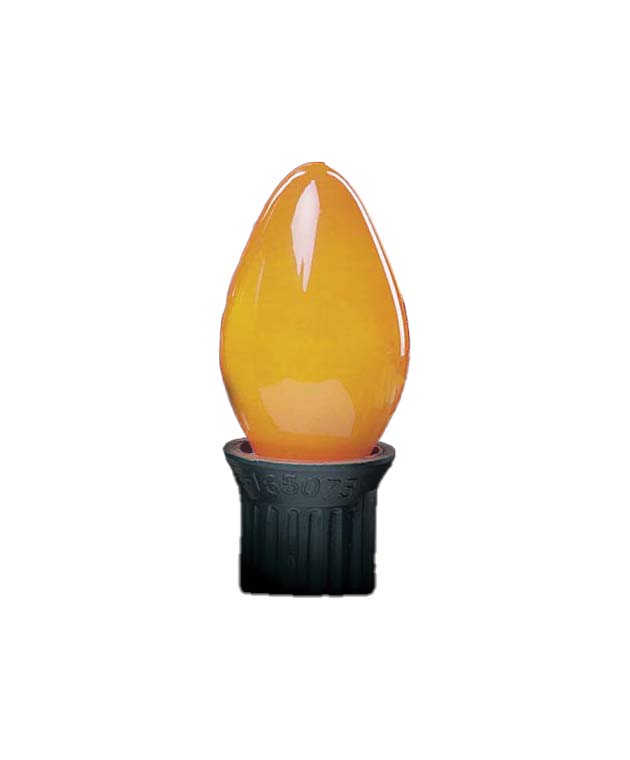 Dekra-Lite C9 Opaque Gold Incandescent Bulb
