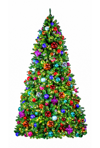 Dekra-Lite Multicolor Pop Pre-Decorated Tree