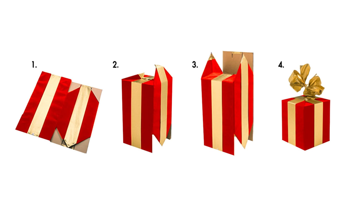 Dekra-Lite Nylon Gift Box Instruction Sequence