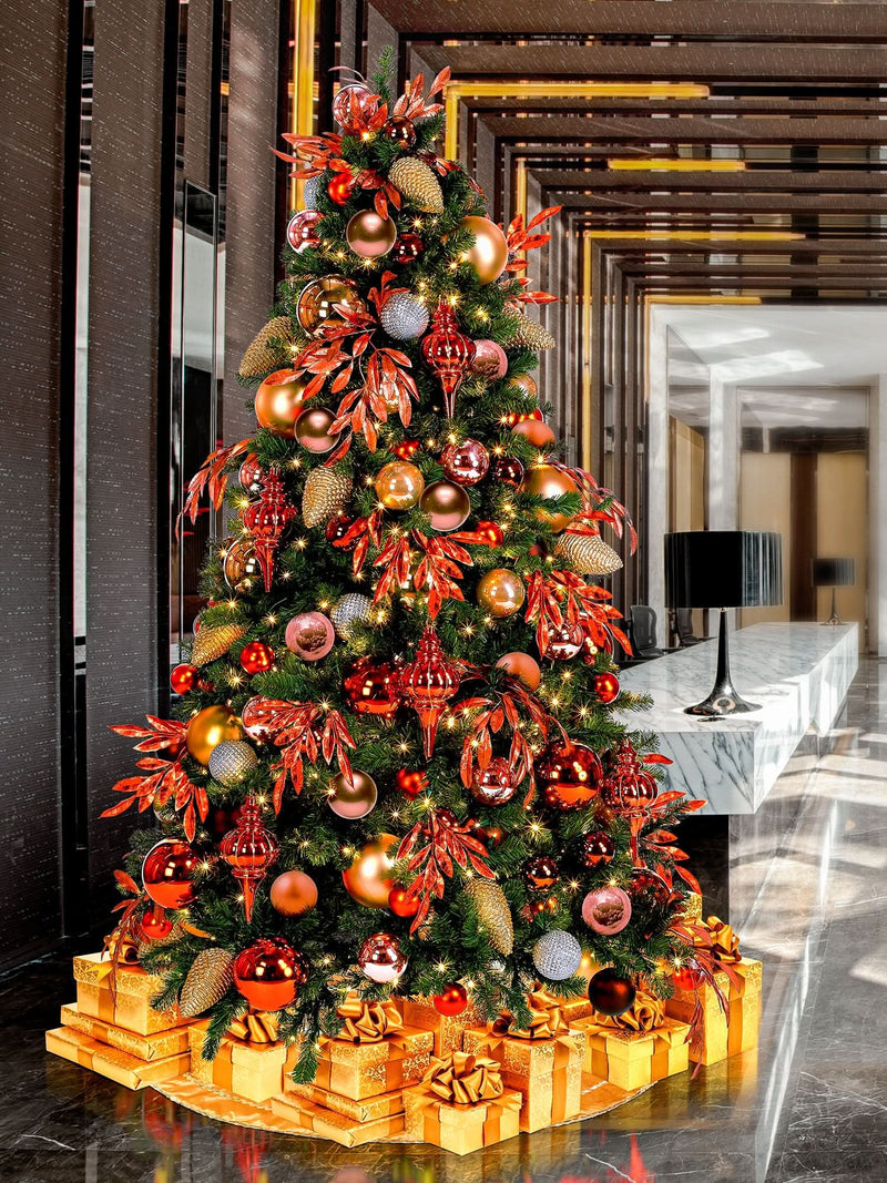 Precious Metals Pre-Decorated Trees