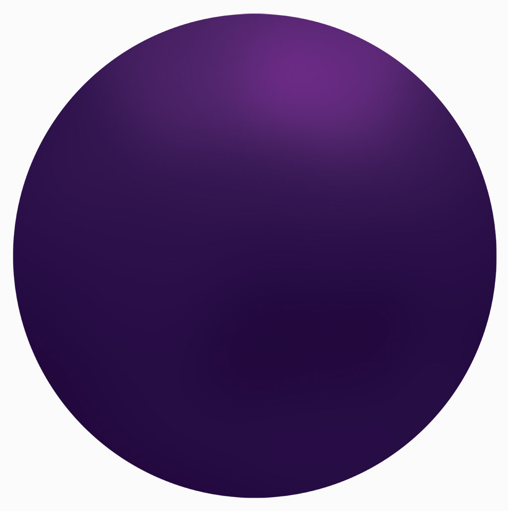 Dekra-Lite Large Purple Matte Shatterproof Ornament
