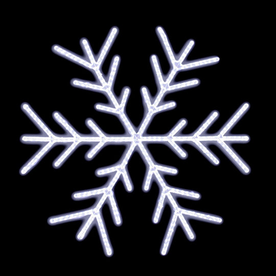 LED Ropelight Festive Snowflake