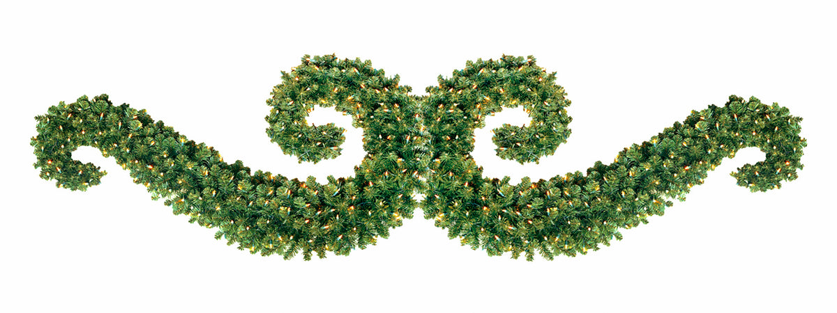 Dekra-Lite 4'6" Topiary Scrolls Set of 2