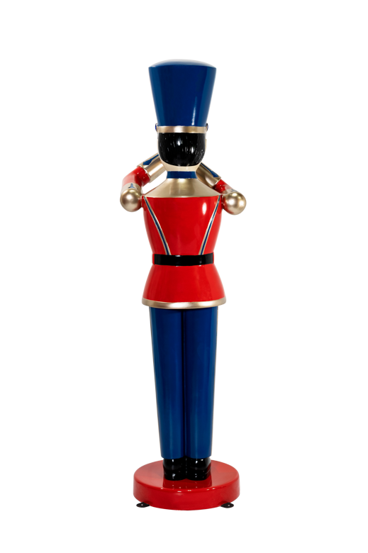 Dekra-Lite Trumpeting Soldier Rear View